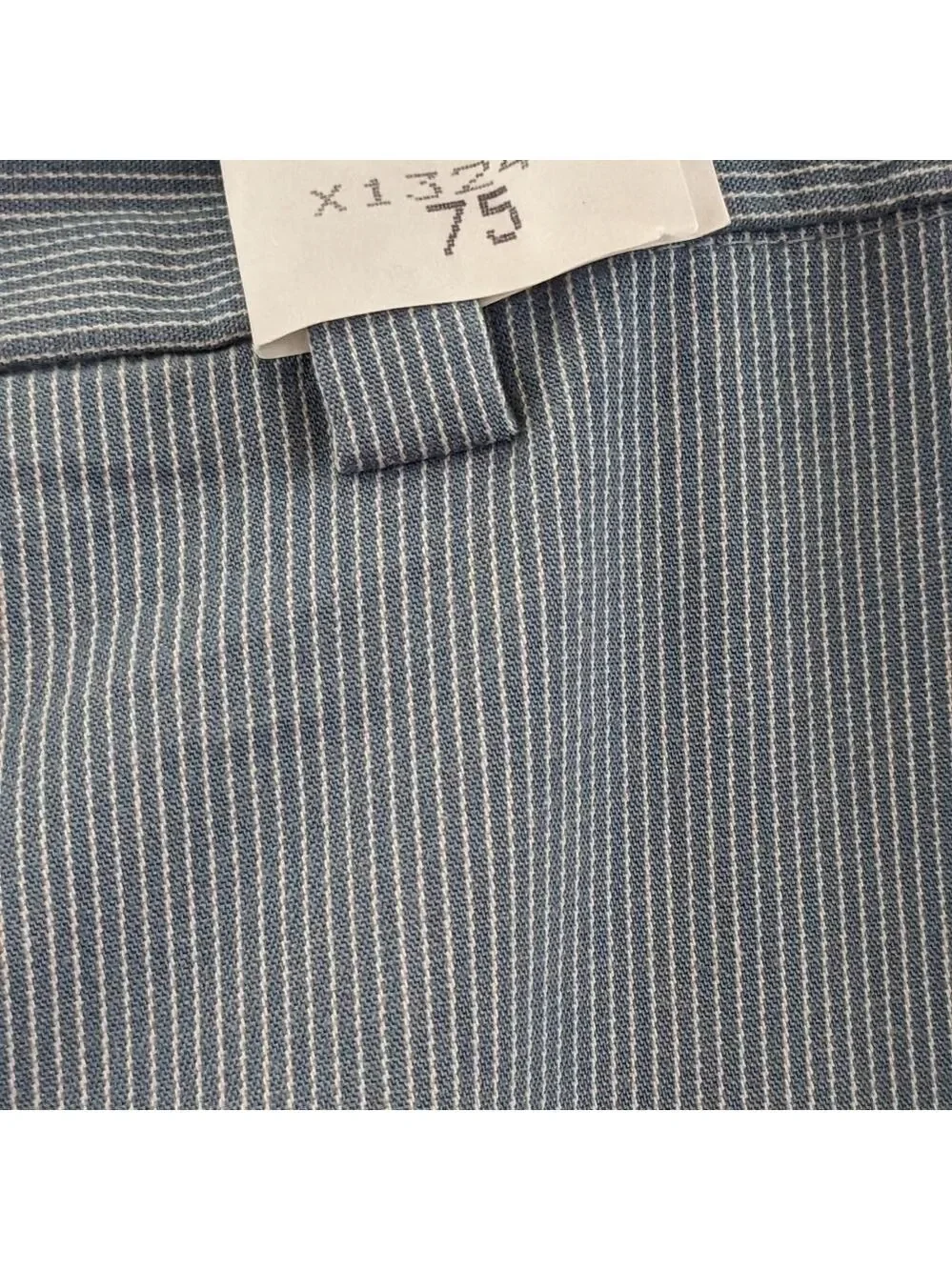 BANANA Republic Aiden Chino cornflower blue and cream striped pants. 36 X 30